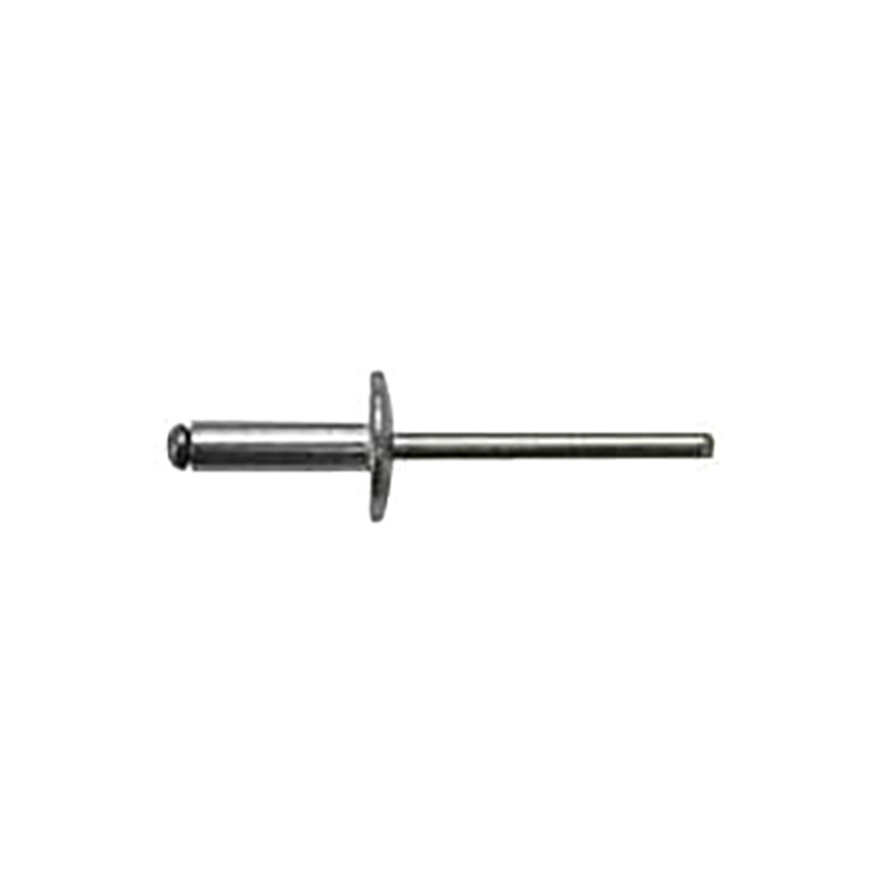 Заклепка Harpoon вытяжная 5.0х12.0 увеличенный бортик 11мм. алюминий/нержавеющая сталь